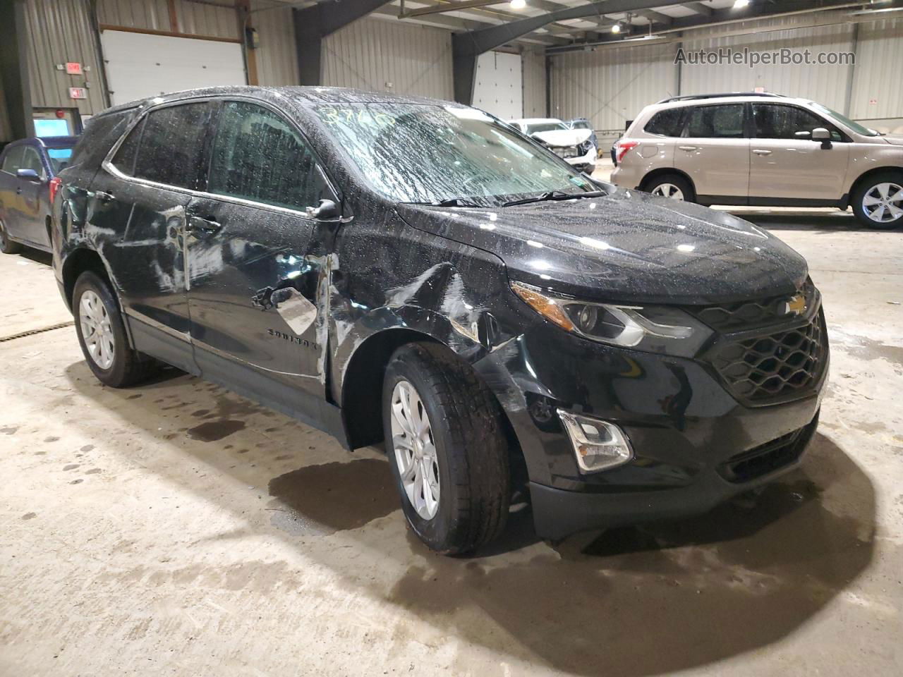 2019 Chevrolet Equinox Lt Black vin: 3GNAXUEV4KL343760