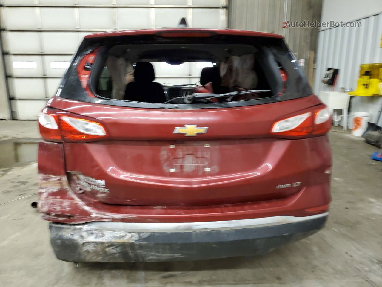 2020 Chevrolet Equinox Lt Red vin: 3GNAXUEV4LS579882