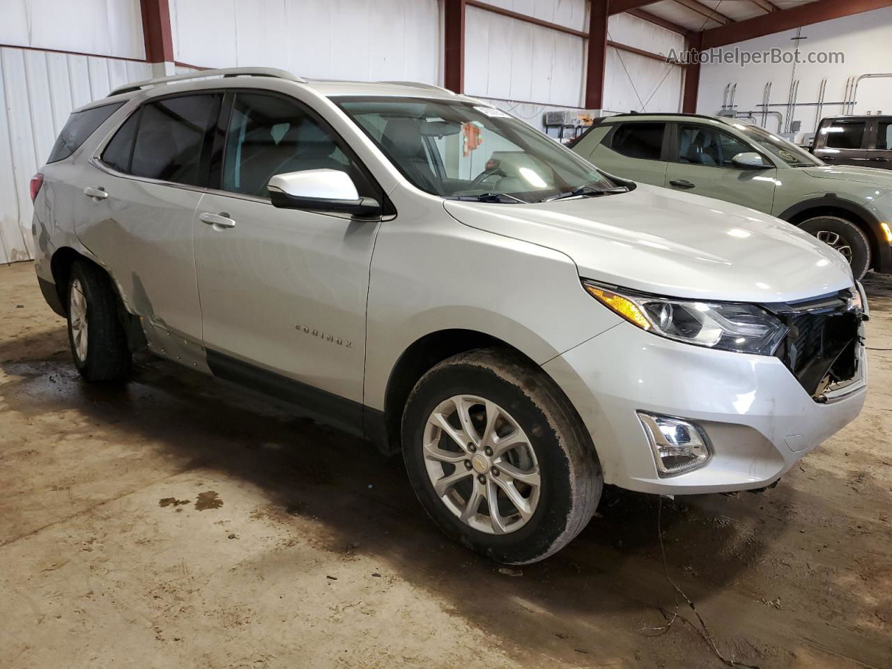 2019 Chevrolet Equinox Lt Silver vin: 3GNAXUEV5KL104976