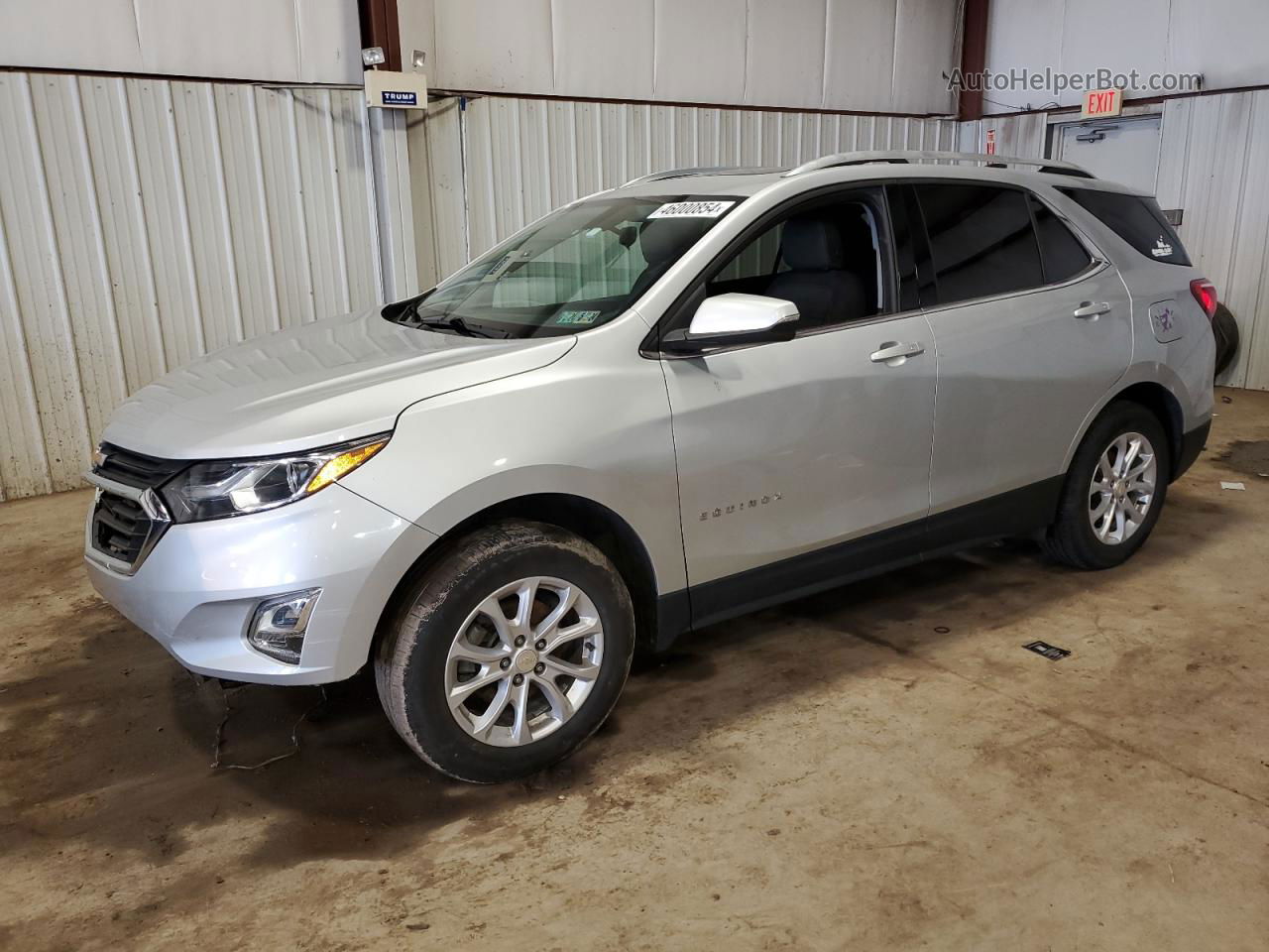 2019 Chevrolet Equinox Lt Silver vin: 3GNAXUEV5KL104976