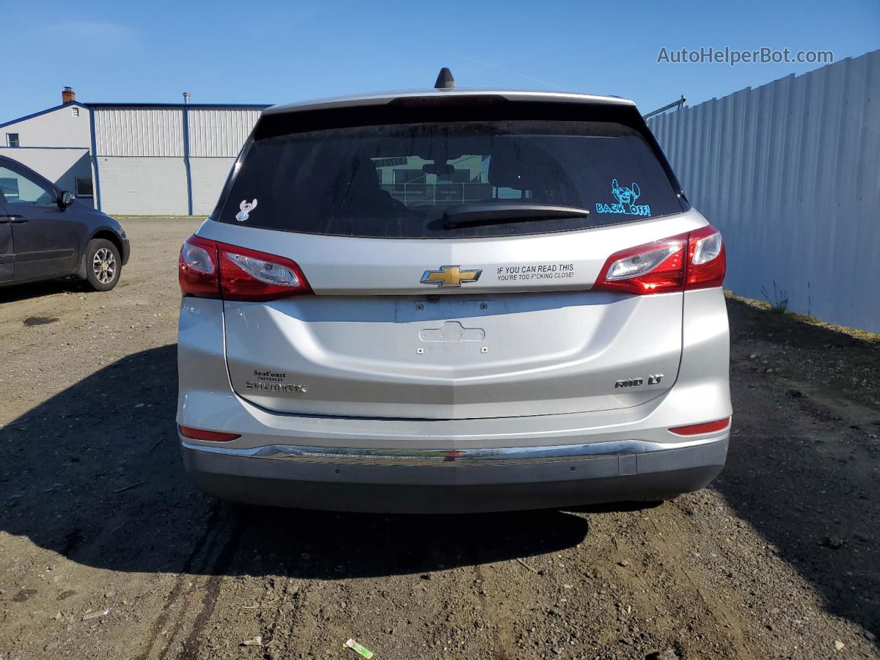 2019 Chevrolet Equinox Lt Silver vin: 3GNAXUEV5KS551202