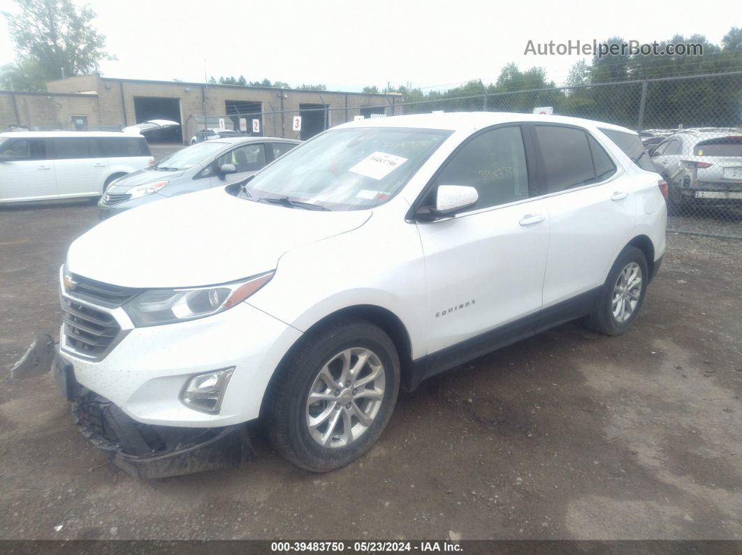 2020 Chevrolet Equinox Awd Lt 1.5l Turbo White vin: 3GNAXUEV5LL141267