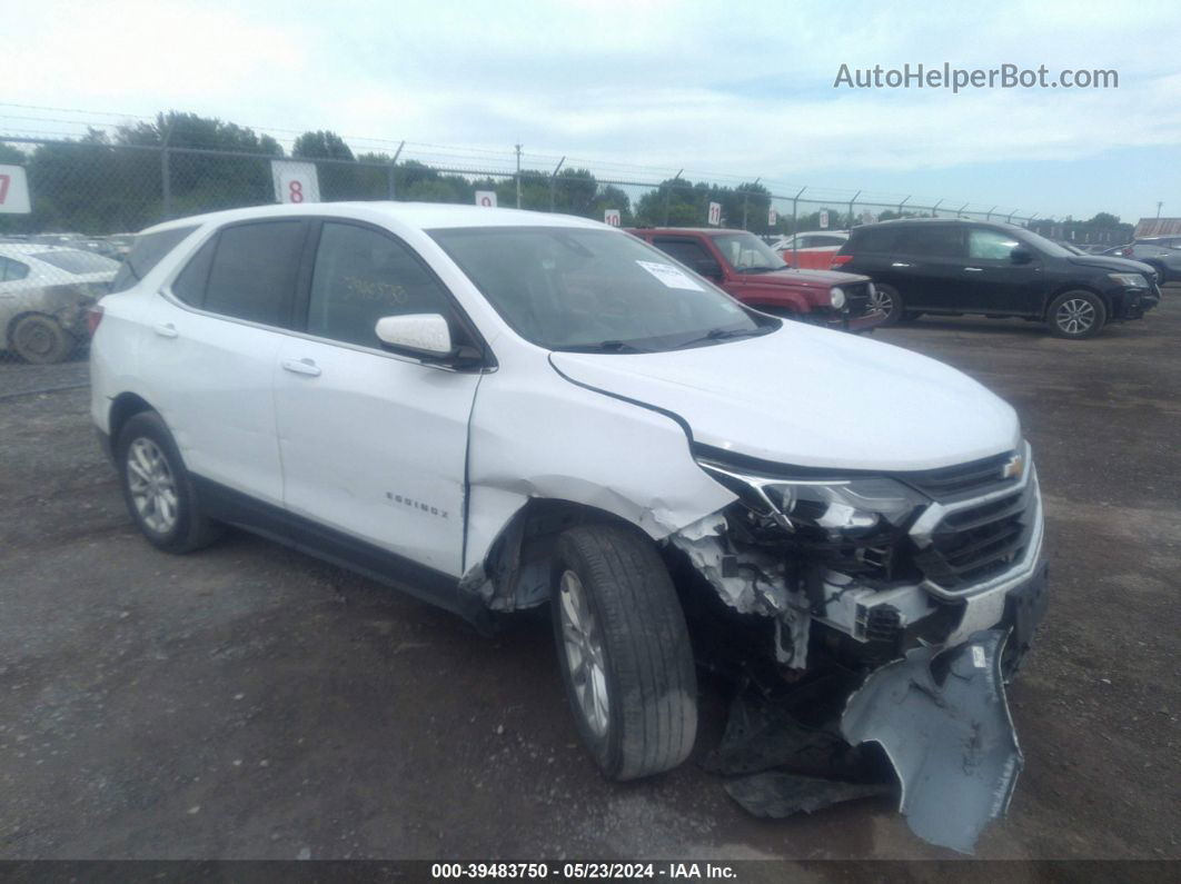 2020 Chevrolet Equinox Awd Lt 1.5l Turbo White vin: 3GNAXUEV5LL141267