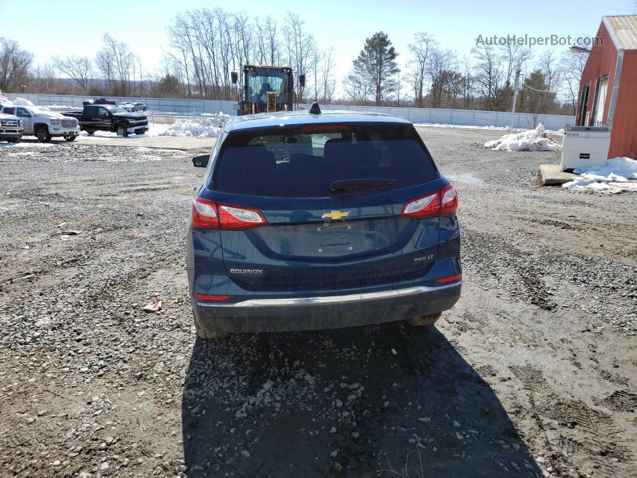 2020 Chevrolet Equinox Lt Blue vin: 3GNAXUEV5LL237352