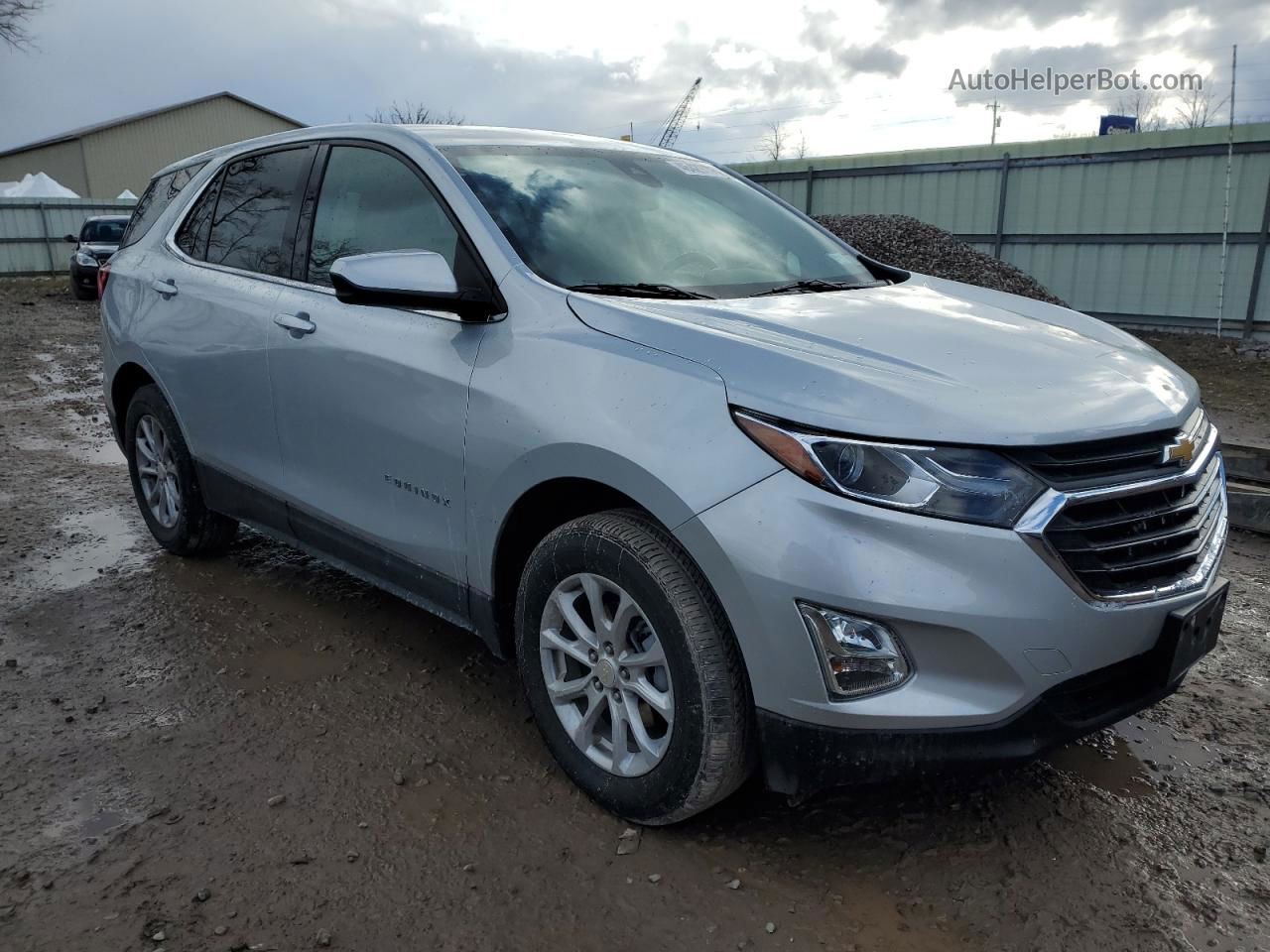 2020 Chevrolet Equinox Lt Silver vin: 3GNAXUEV5LL279746