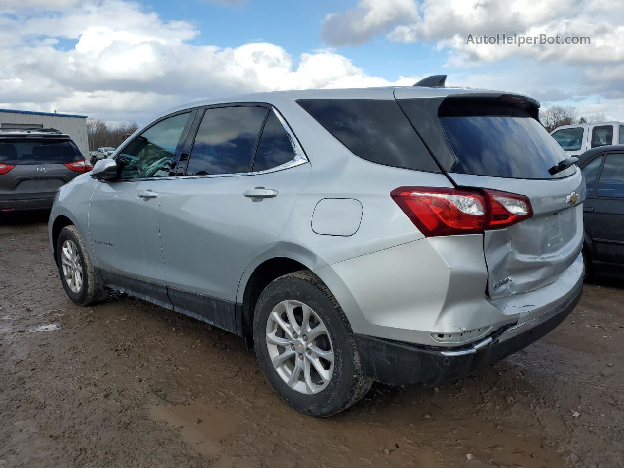 2020 Chevrolet Equinox Lt Silver vin: 3GNAXUEV5LL279746