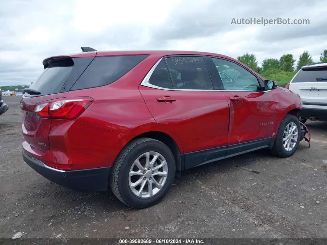 2019 Chevrolet Equinox Lt Красный vin: 3GNAXUEV6KS592910