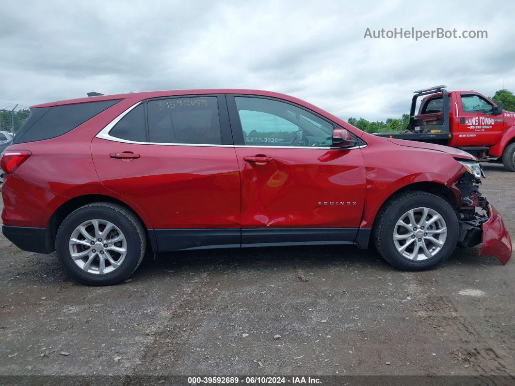 2019 Chevrolet Equinox Lt Красный vin: 3GNAXUEV6KS592910