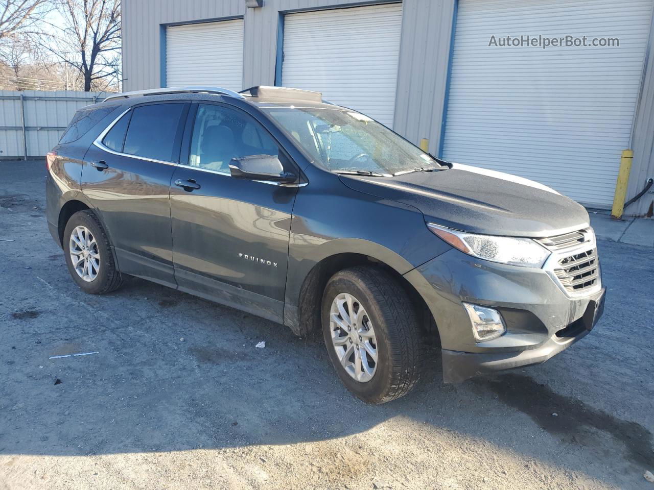 2019 Chevrolet Equinox Lt Gray vin: 3GNAXUEV7KL135792