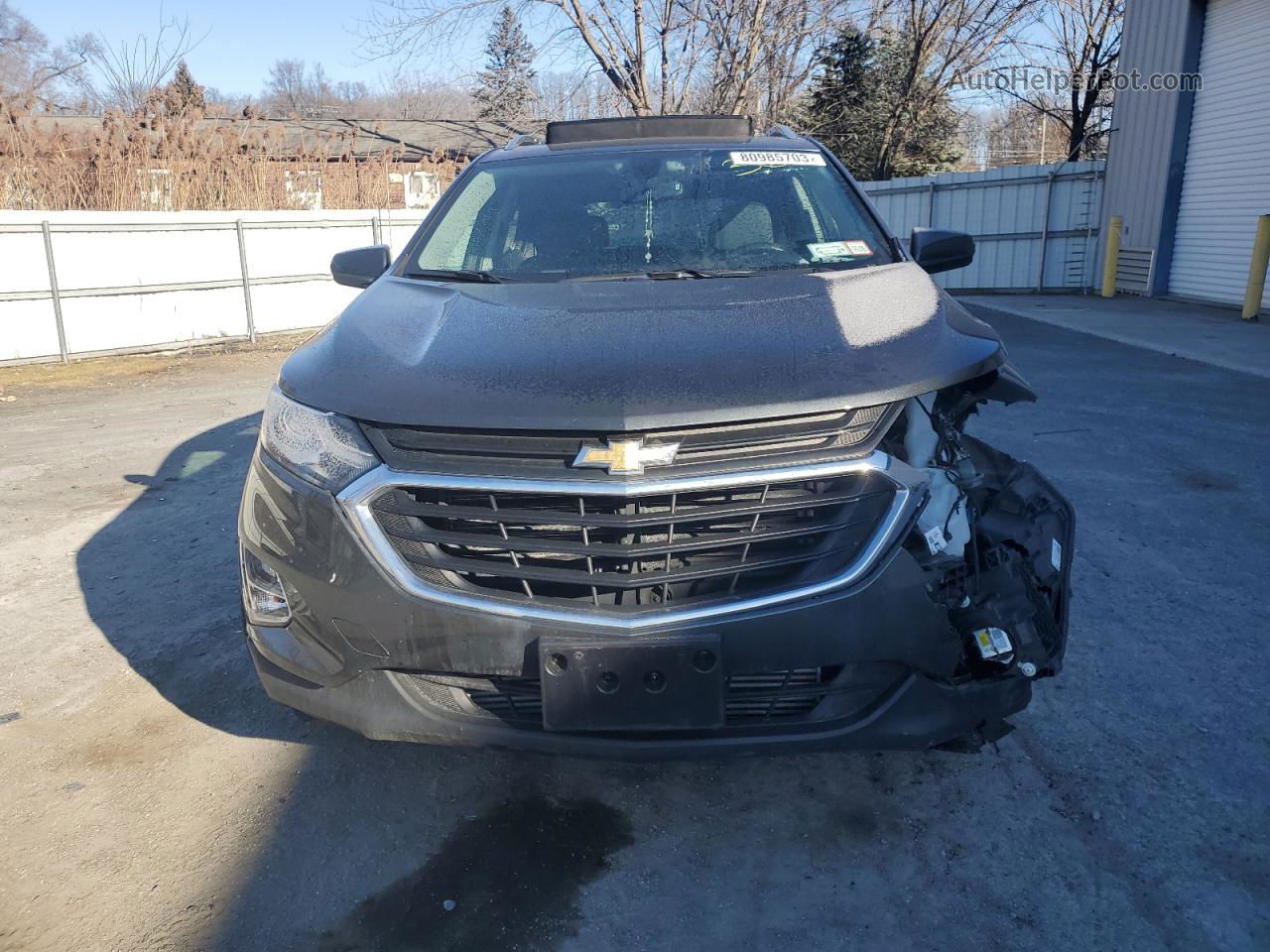 2019 Chevrolet Equinox Lt Серый vin: 3GNAXUEV7KL135792