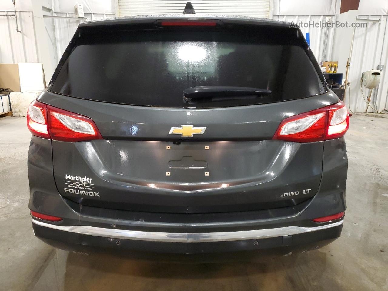 2019 Chevrolet Equinox Lt Gray vin: 3GNAXUEV7KS538077