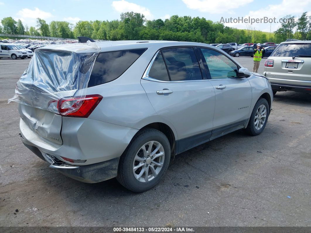 2019 Chevrolet Equinox Lt Silver vin: 3GNAXUEV8KL206062