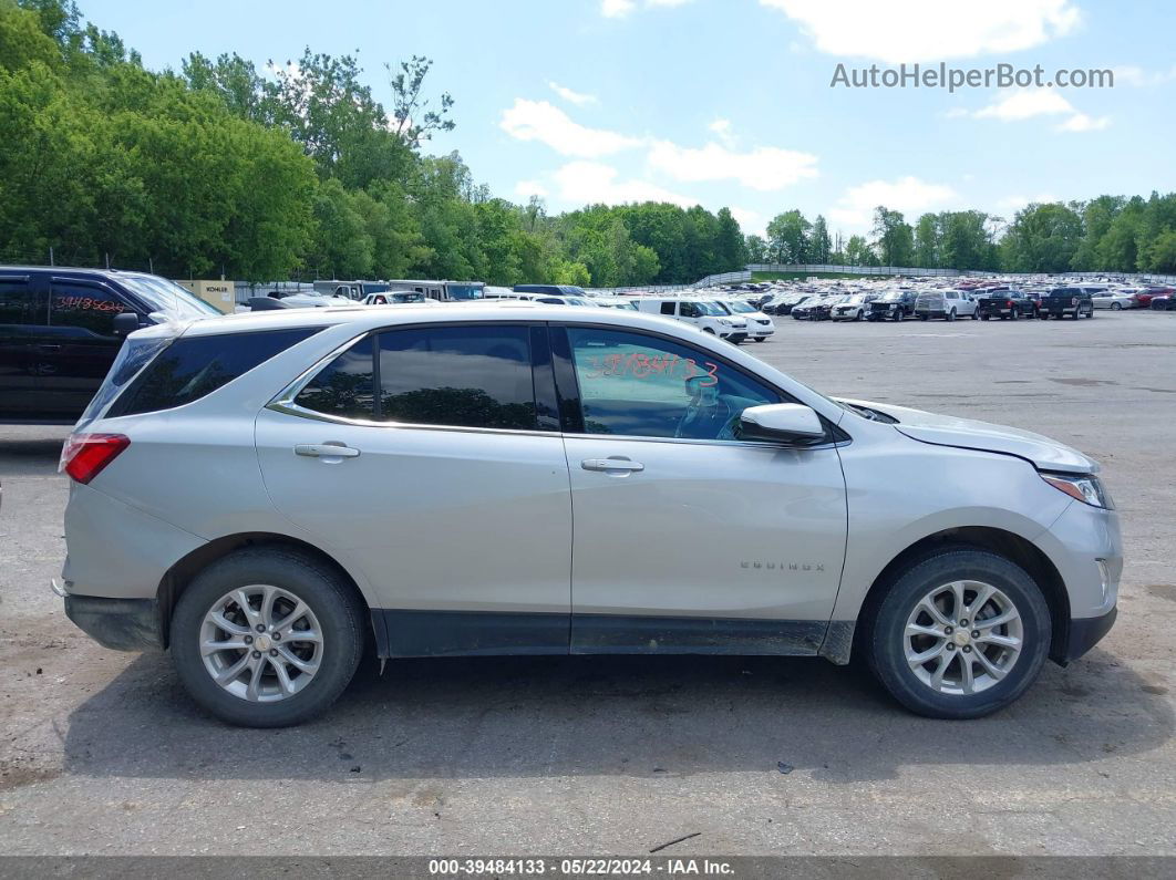 2019 Chevrolet Equinox Lt Серебряный vin: 3GNAXUEV8KL206062