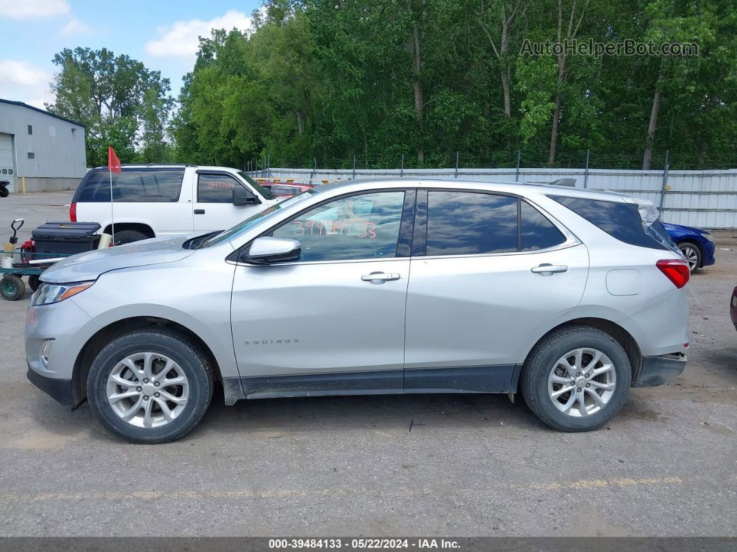 2019 Chevrolet Equinox Lt Silver vin: 3GNAXUEV8KL206062