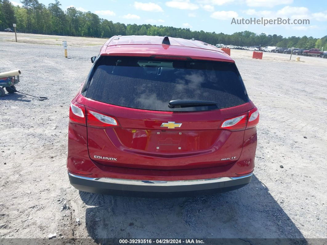 2019 Chevrolet Equinox Lt Red vin: 3GNAXUEV8KS587174