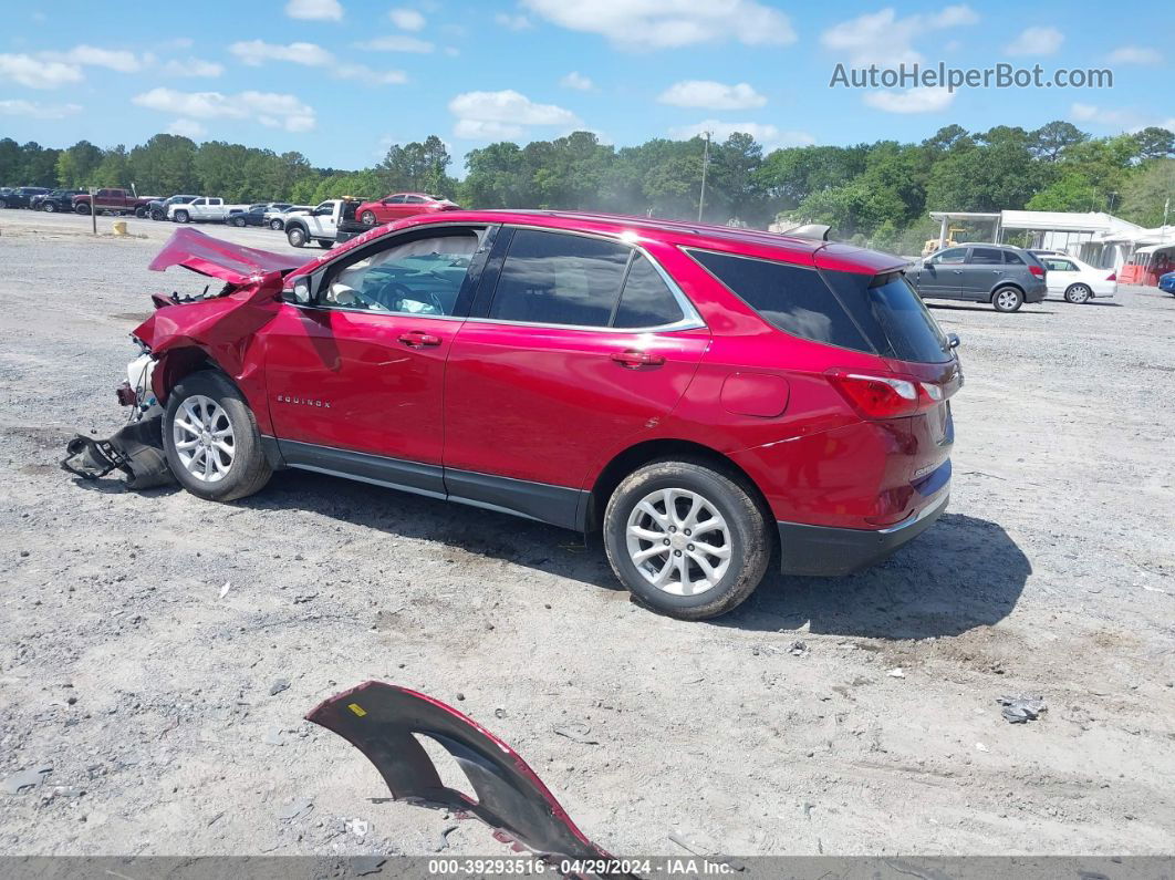 2019 Chevrolet Equinox Lt Red vin: 3GNAXUEV8KS587174