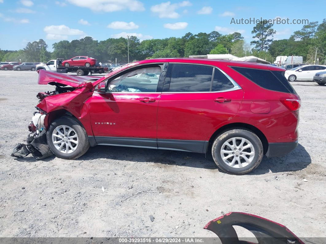 2019 Chevrolet Equinox Lt Red vin: 3GNAXUEV8KS587174