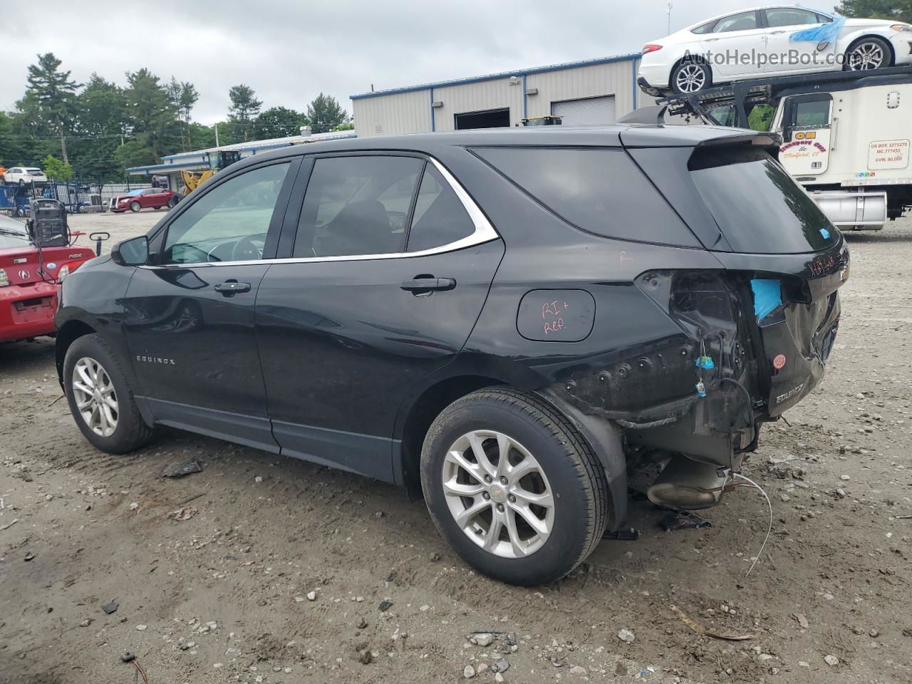 2020 Chevrolet Equinox Lt Black vin: 3GNAXUEV8LL126049