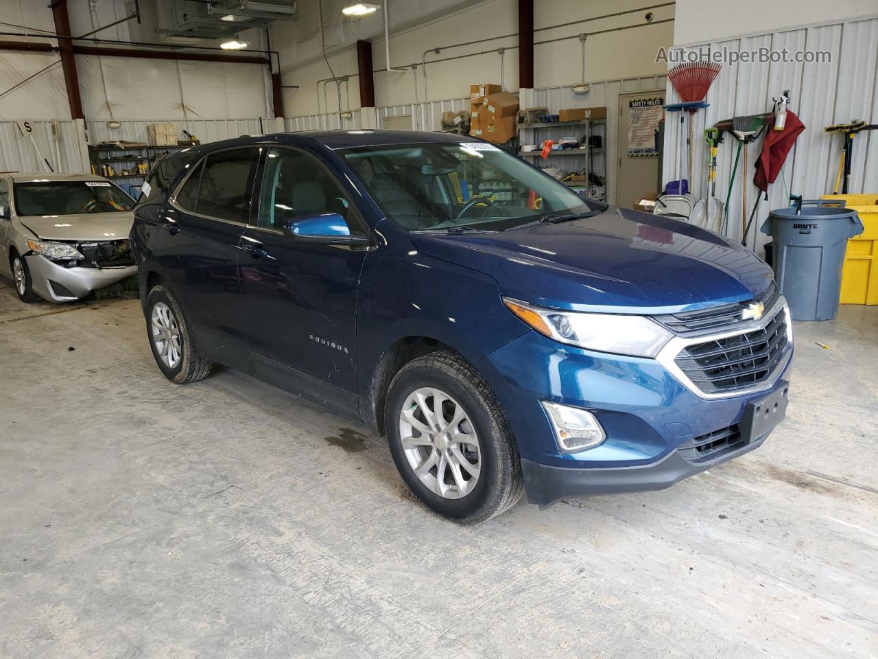 2020 Chevrolet Equinox Lt Синий vin: 3GNAXUEV8LL330432