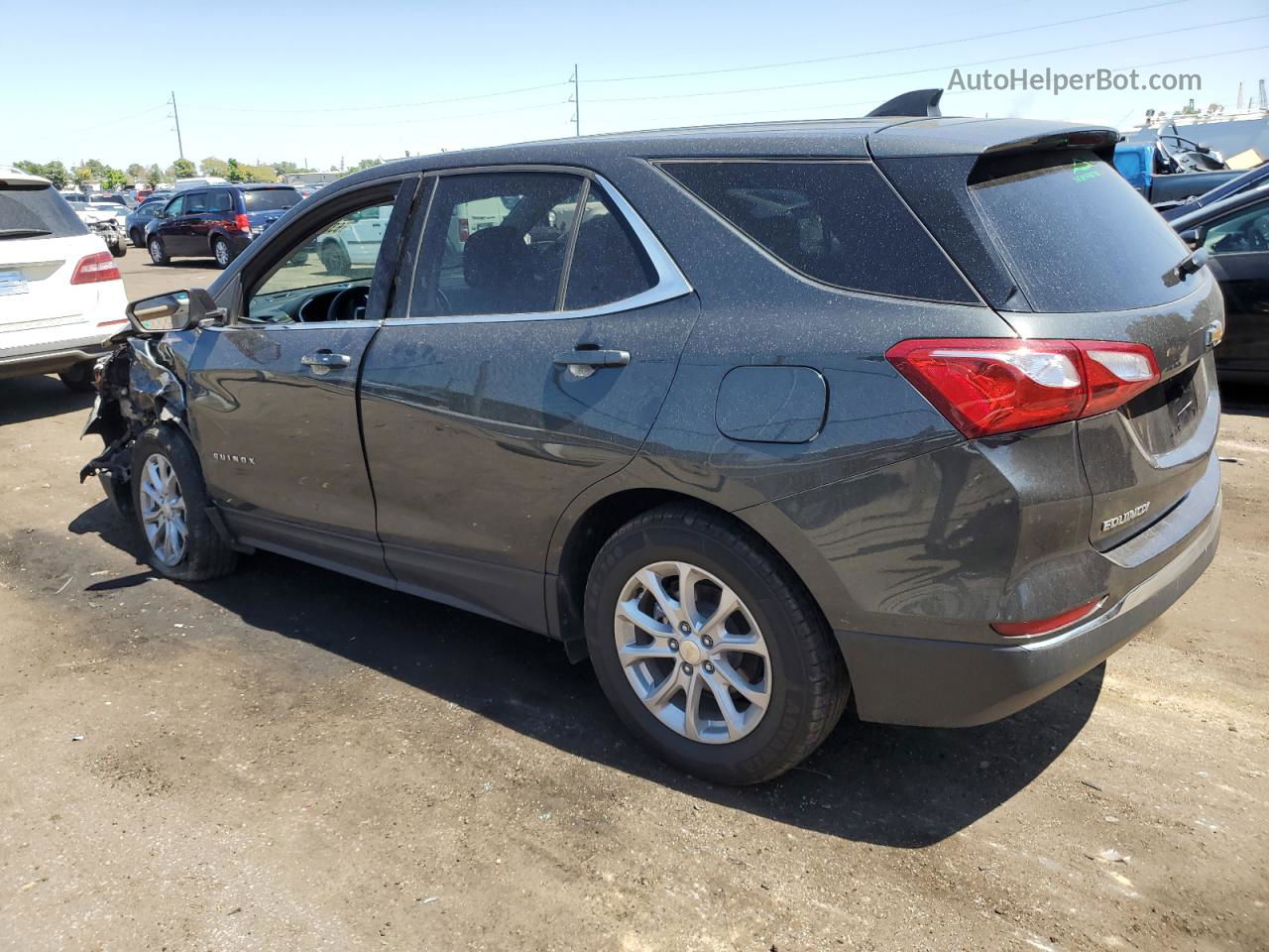 2020 Chevrolet Equinox Lt Серый vin: 3GNAXUEV8LS506210