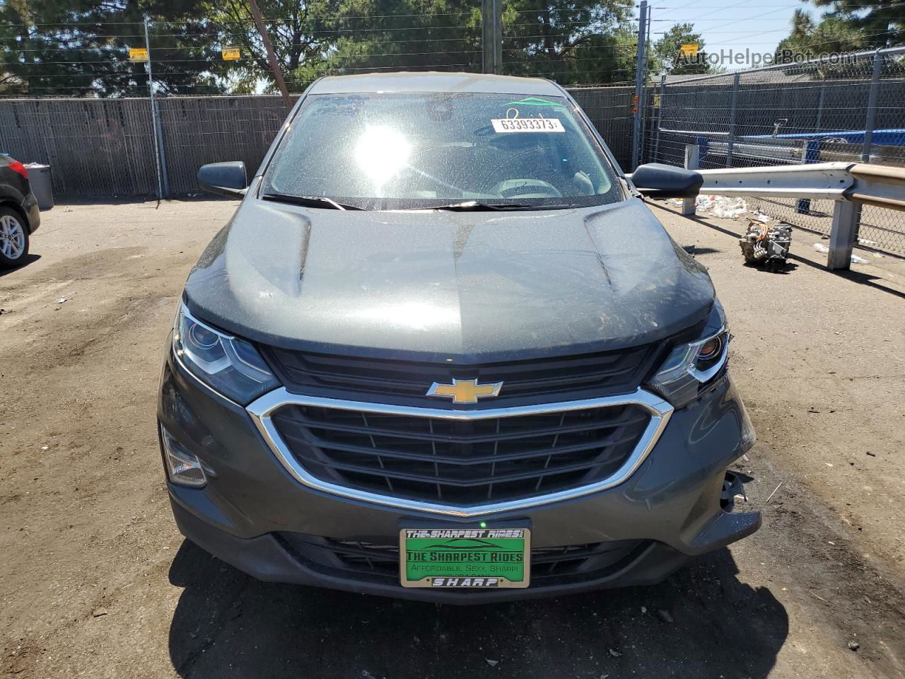 2020 Chevrolet Equinox Lt Gray vin: 3GNAXUEV8LS506210