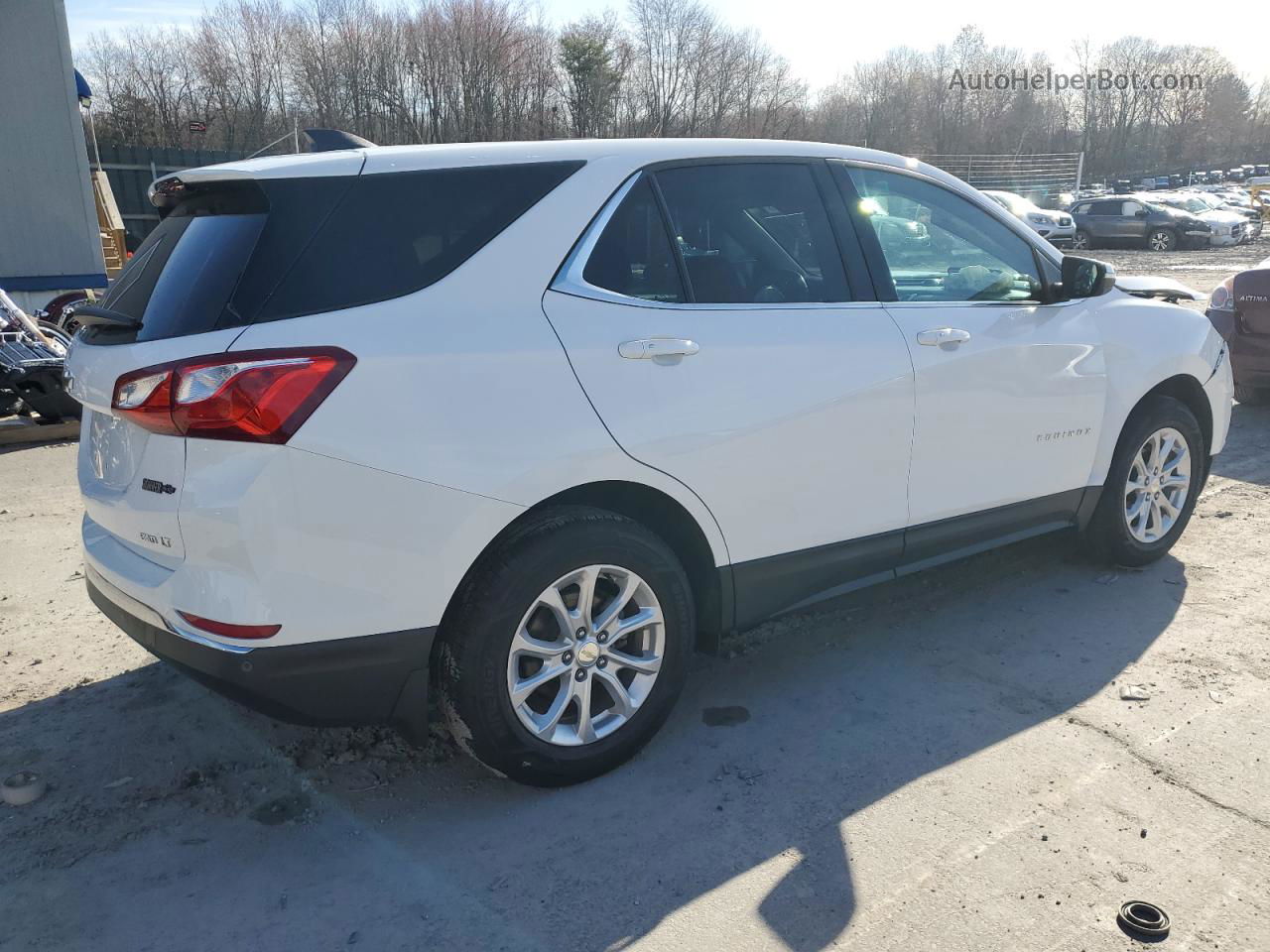 2019 Chevrolet Equinox Lt Белый vin: 3GNAXUEV9KL199400