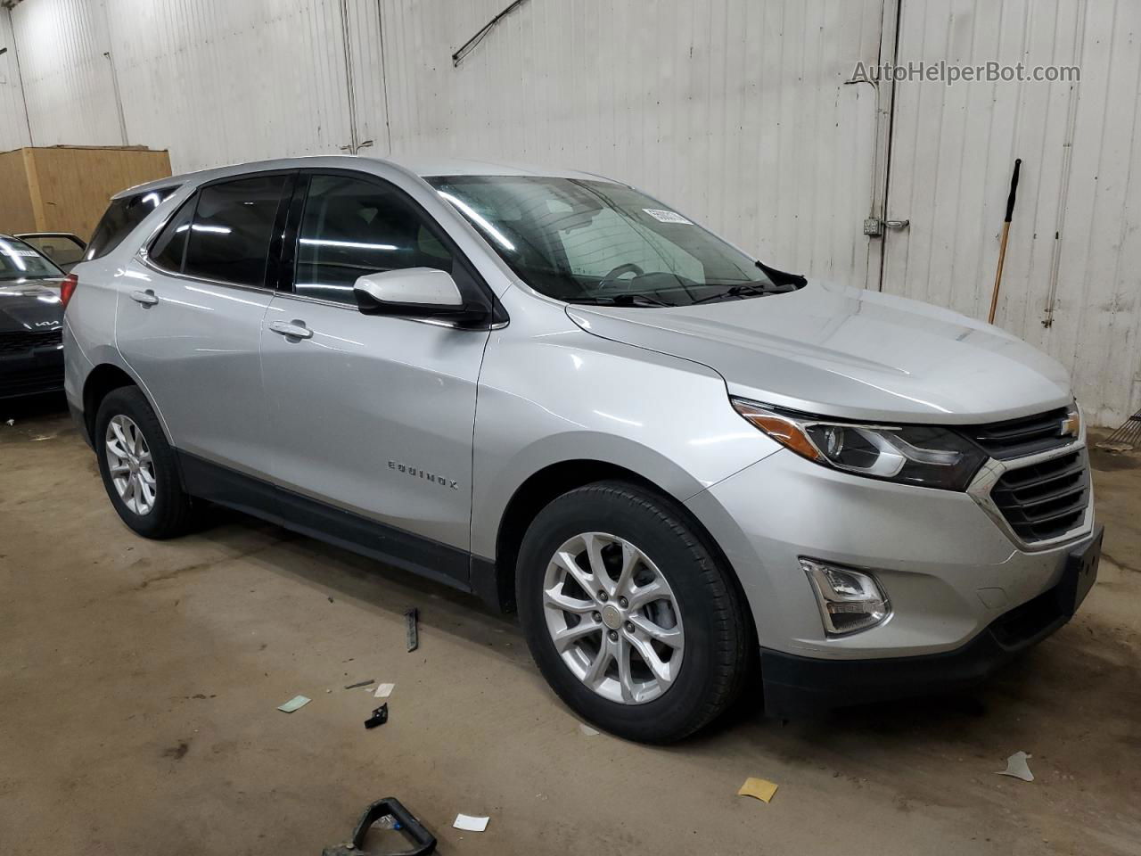 2020 Chevrolet Equinox Lt Silver vin: 3GNAXUEV9LS568151