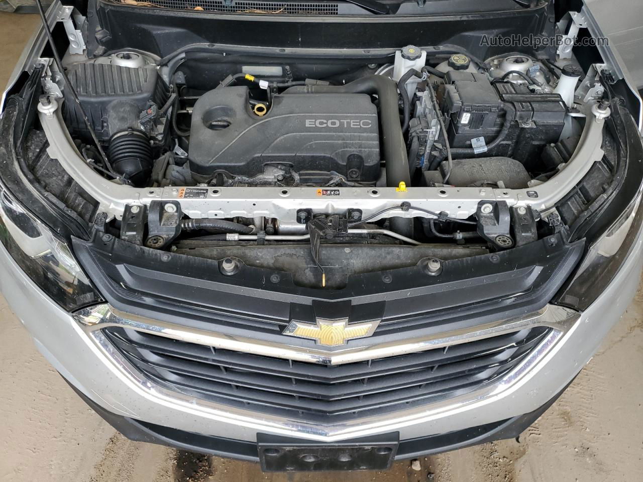 2020 Chevrolet Equinox Lt Silver vin: 3GNAXUEV9LS568151