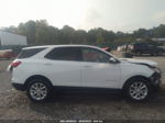 2019 Chevrolet Equinox Lt White vin: 3GNAXUEVXKL195193