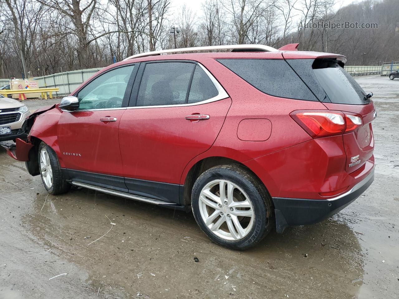 2018 Chevrolet Equinox Premier Burgundy vin: 3GNAXVEV0JS628840