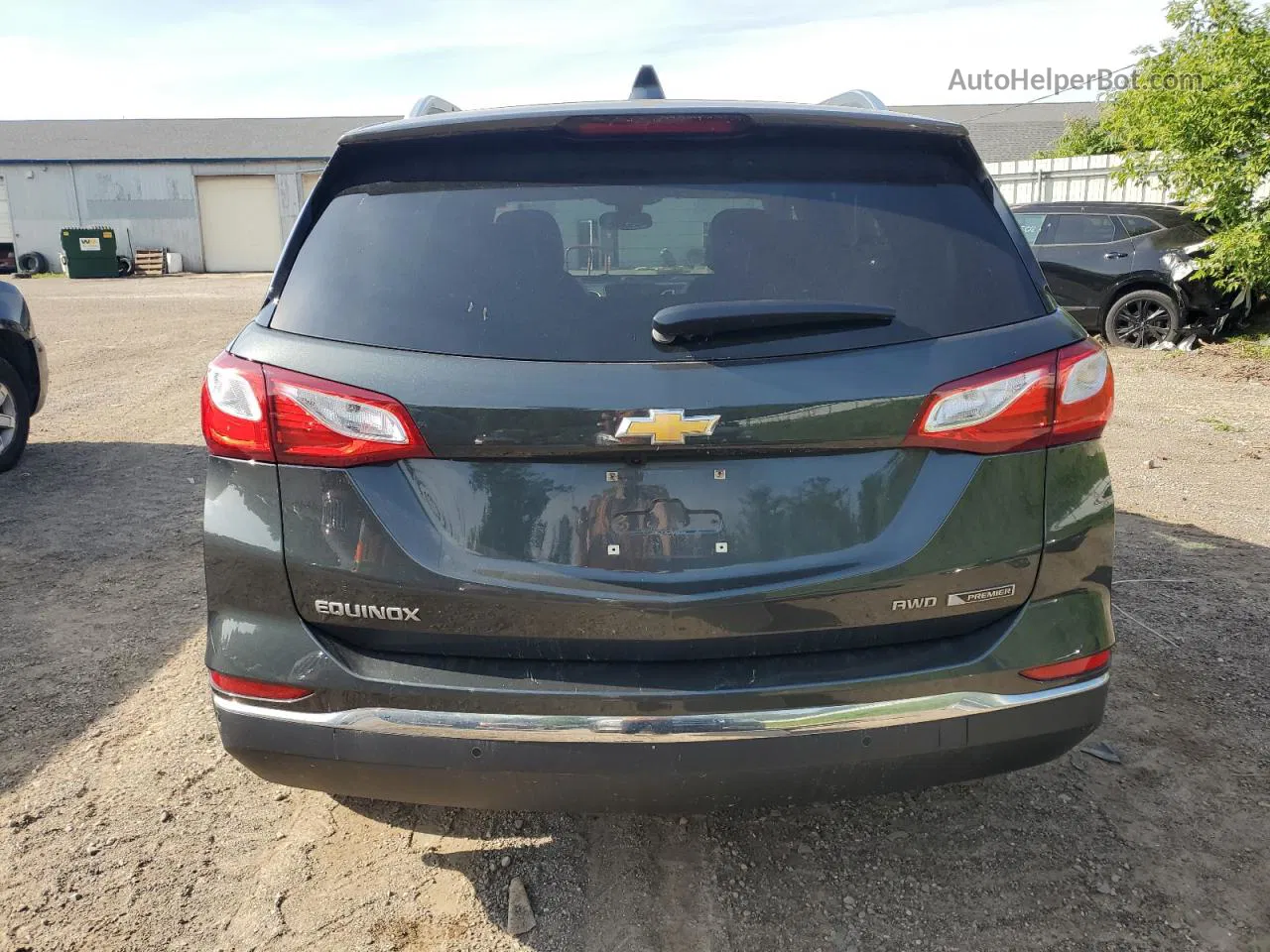 2018 Chevrolet Equinox Premier Серый vin: 3GNAXVEV0JS633911