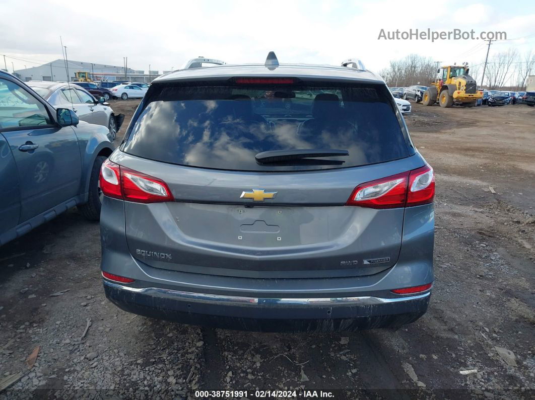 2018 Chevrolet Equinox Premier Gray vin: 3GNAXVEV8JL137863