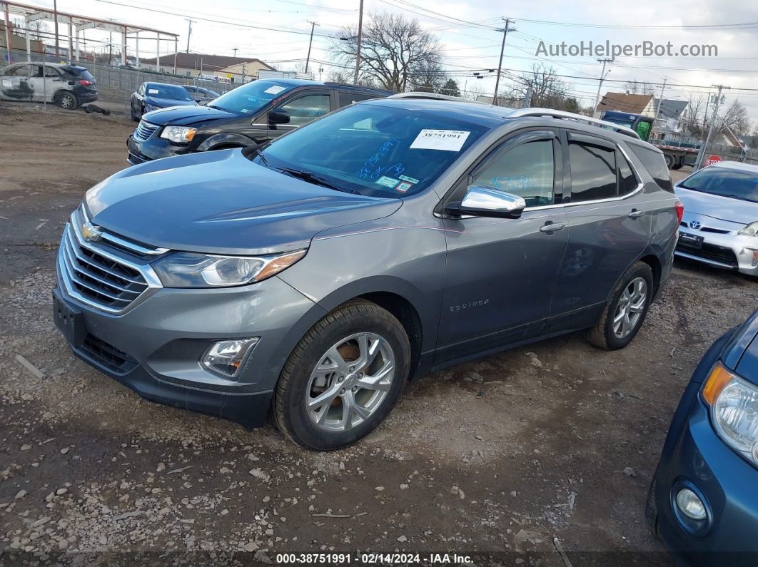 2018 Chevrolet Equinox Premier Gray vin: 3GNAXVEV8JL137863