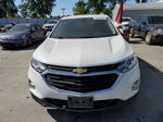 2019 Chevrolet Equinox Lt White vin: 3GNAXVEX2KS629135