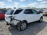 2019 Chevrolet Equinox Lt White vin: 3GNAXVEX4KL194483