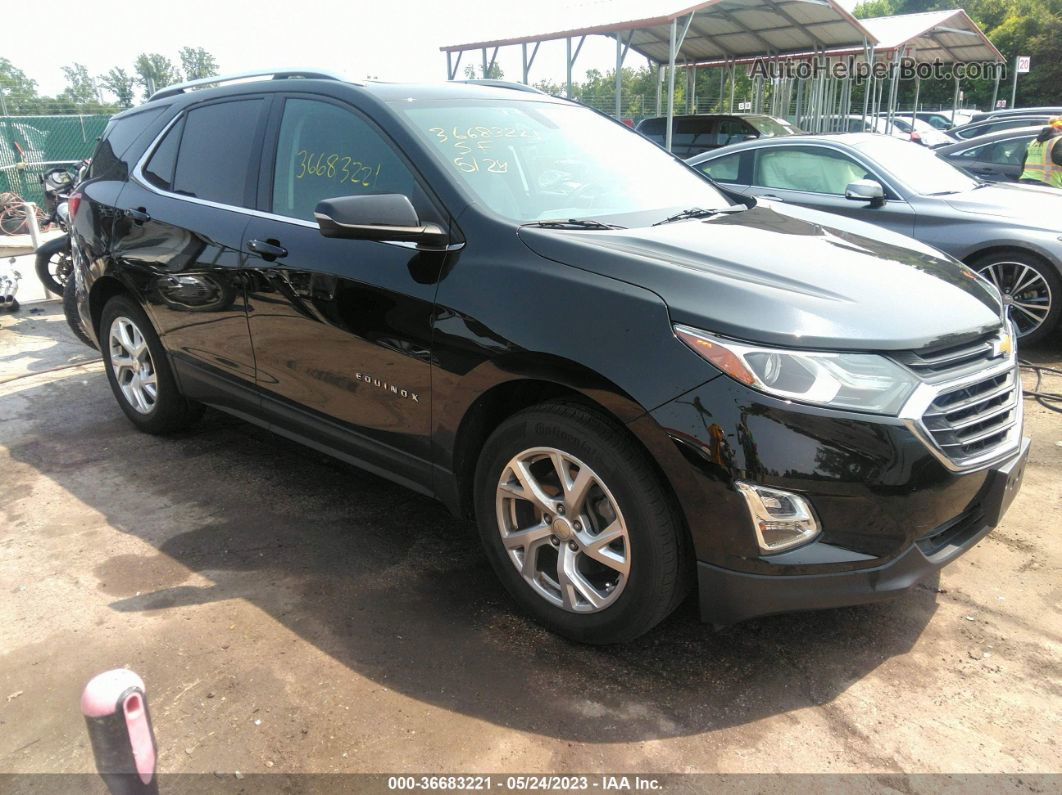 2019 Chevrolet Equinox Lt Black vin: 3GNAXVEX4KL386048