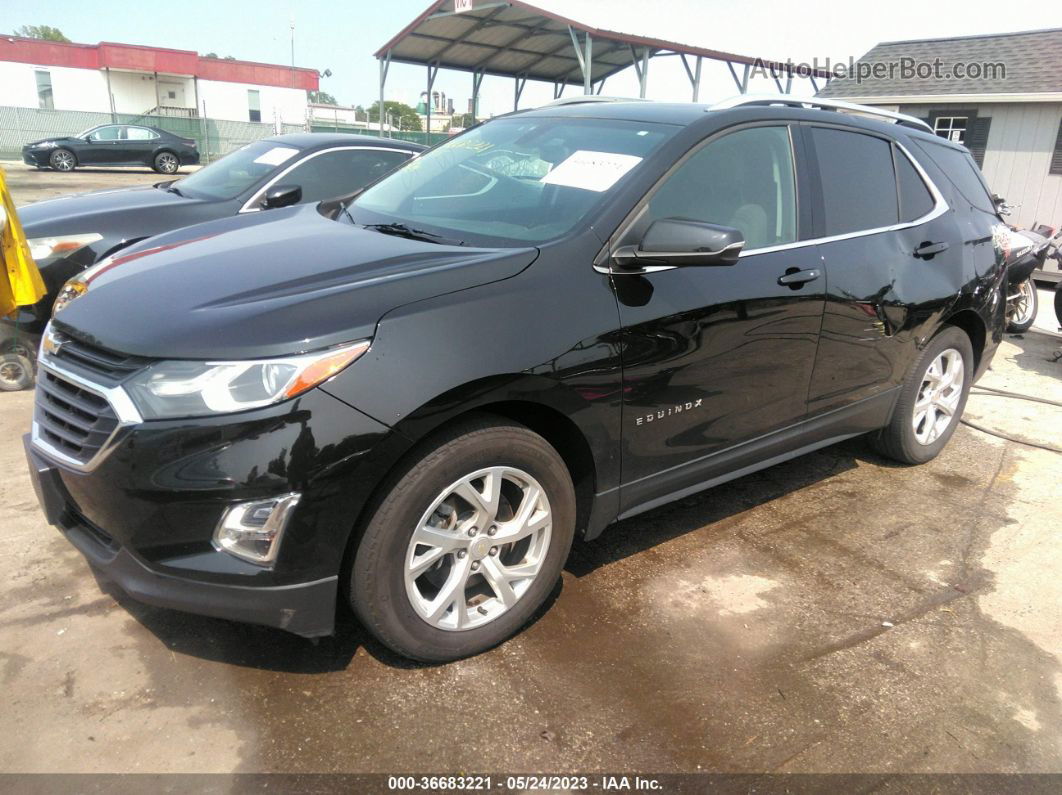 2019 Chevrolet Equinox Lt Black vin: 3GNAXVEX4KL386048