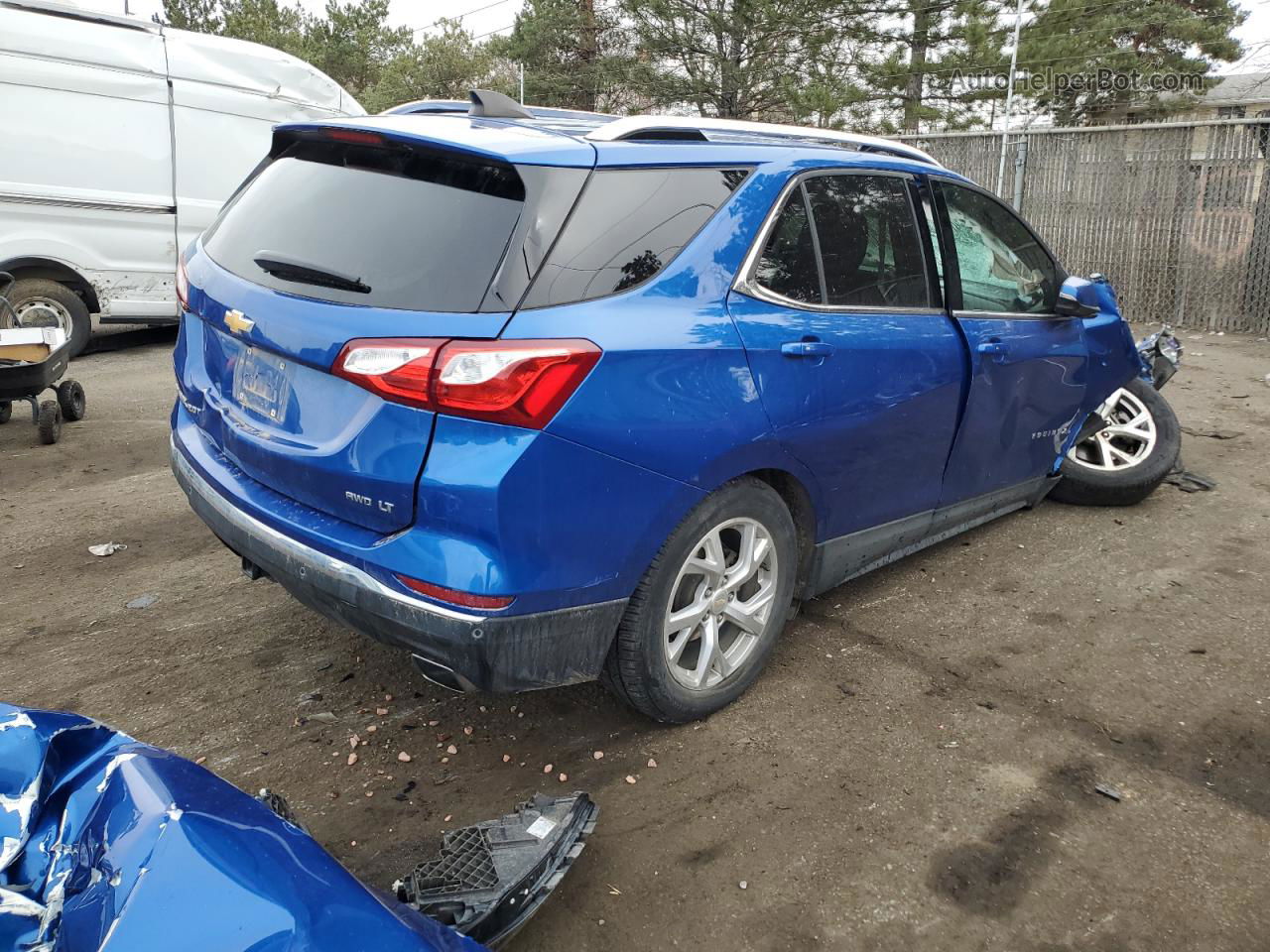 2019 Chevrolet Equinox Lt Blue vin: 3GNAXVEX4KS523771