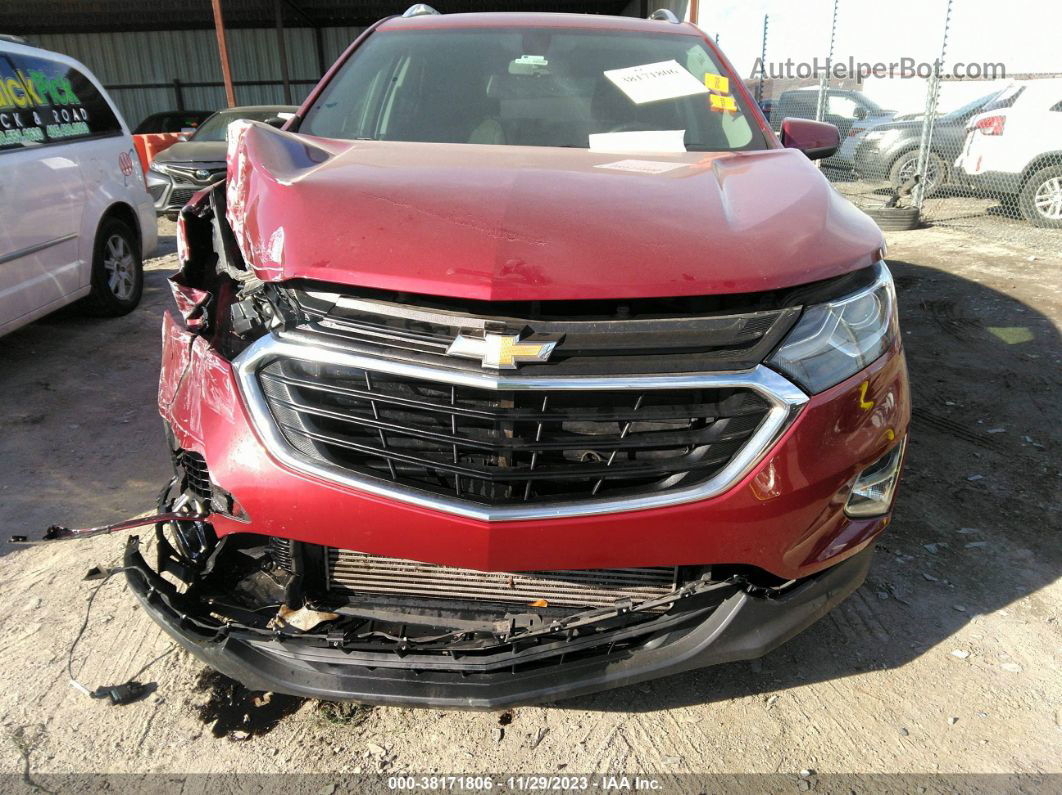 2019 Chevrolet Equinox Lt Red vin: 3GNAXVEX5KS562935