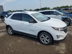 2019 Chevrolet Equinox Lt White vin: 3GNAXVEX9KS567586