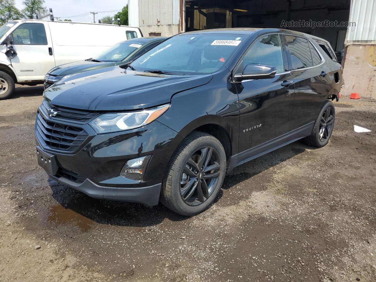 2020 Chevrolet Equinox Lt Black vin: 3GNAXVEX9LL147631