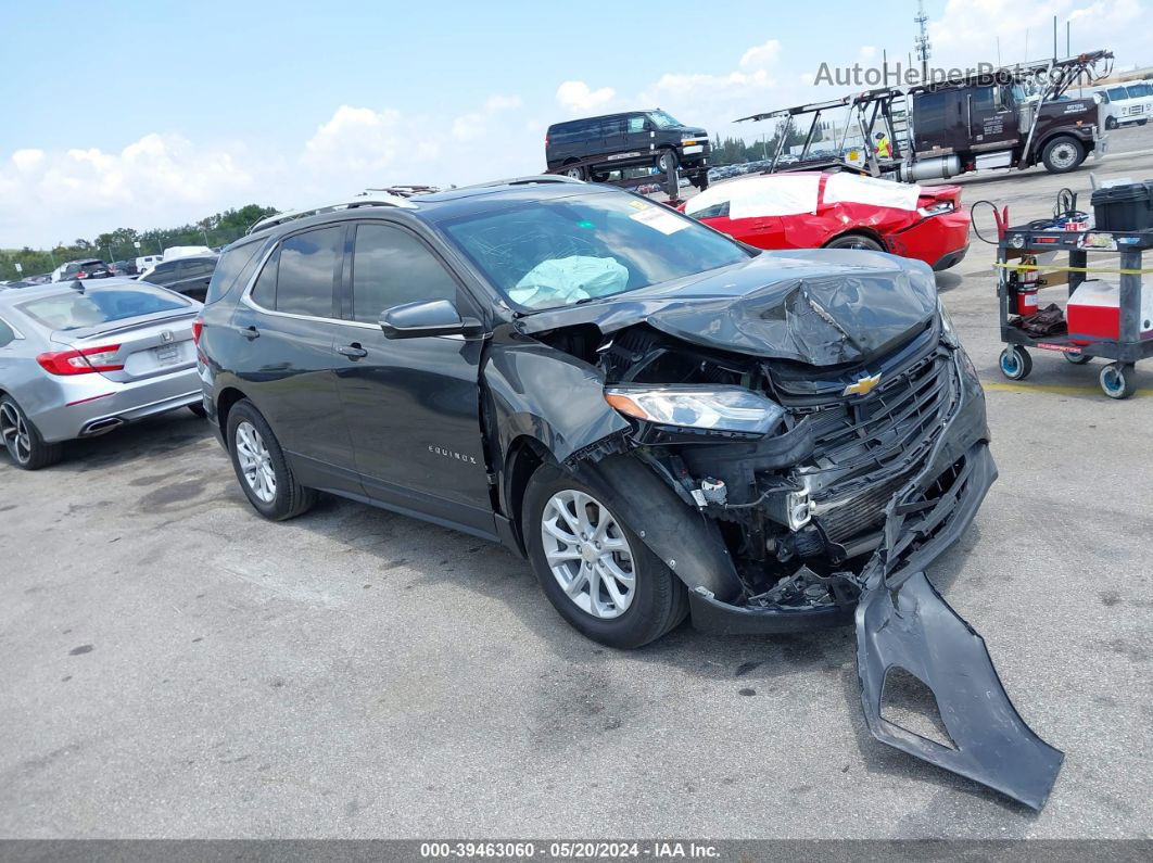 2019 Chevrolet Equinox Lt Gray vin: 3GNAXWEU1KS528986