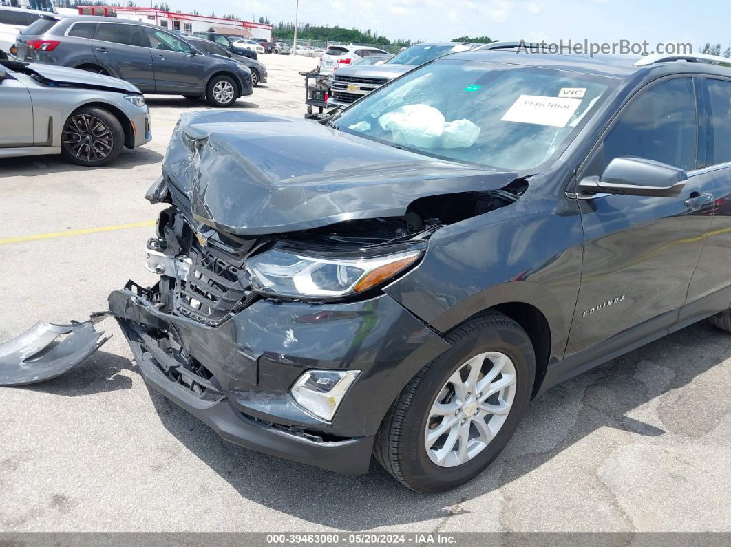 2019 Chevrolet Equinox Lt Gray vin: 3GNAXWEU1KS528986