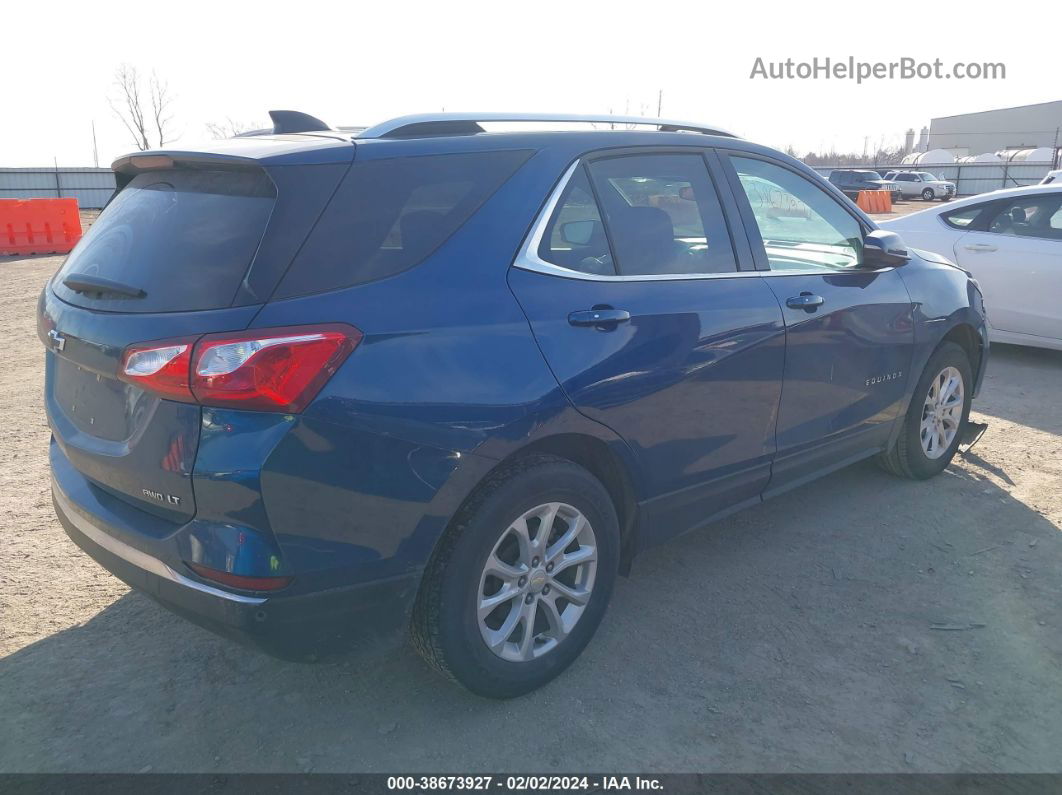 2019 Chevrolet Equinox Lt Синий vin: 3GNAXWEU6KL164090