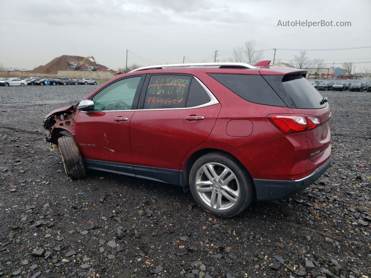 2019 Chevrolet Equinox Premier Red vin: 3GNAXXEV1KL197822