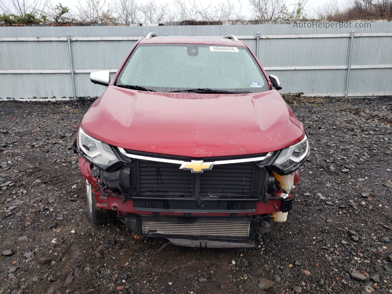 2019 Chevrolet Equinox Premier Red vin: 3GNAXXEV1KL197822