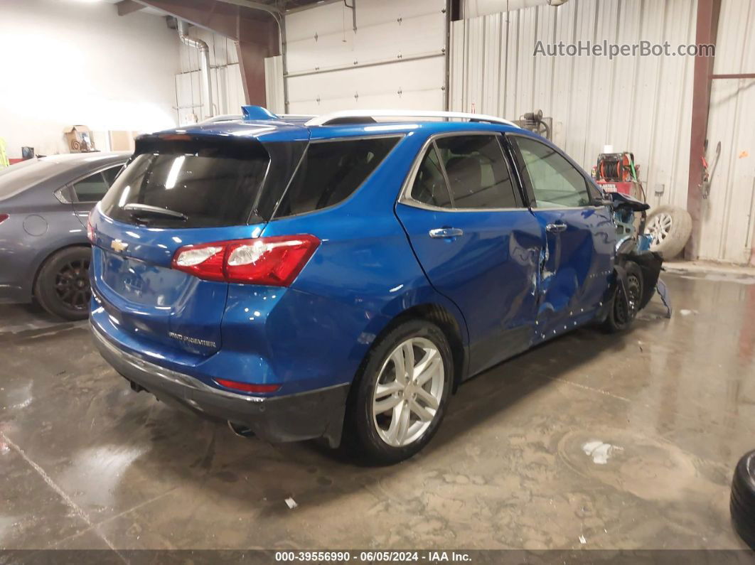 2019 Chevrolet Equinox Premier Blue vin: 3GNAXYEX6KS558247