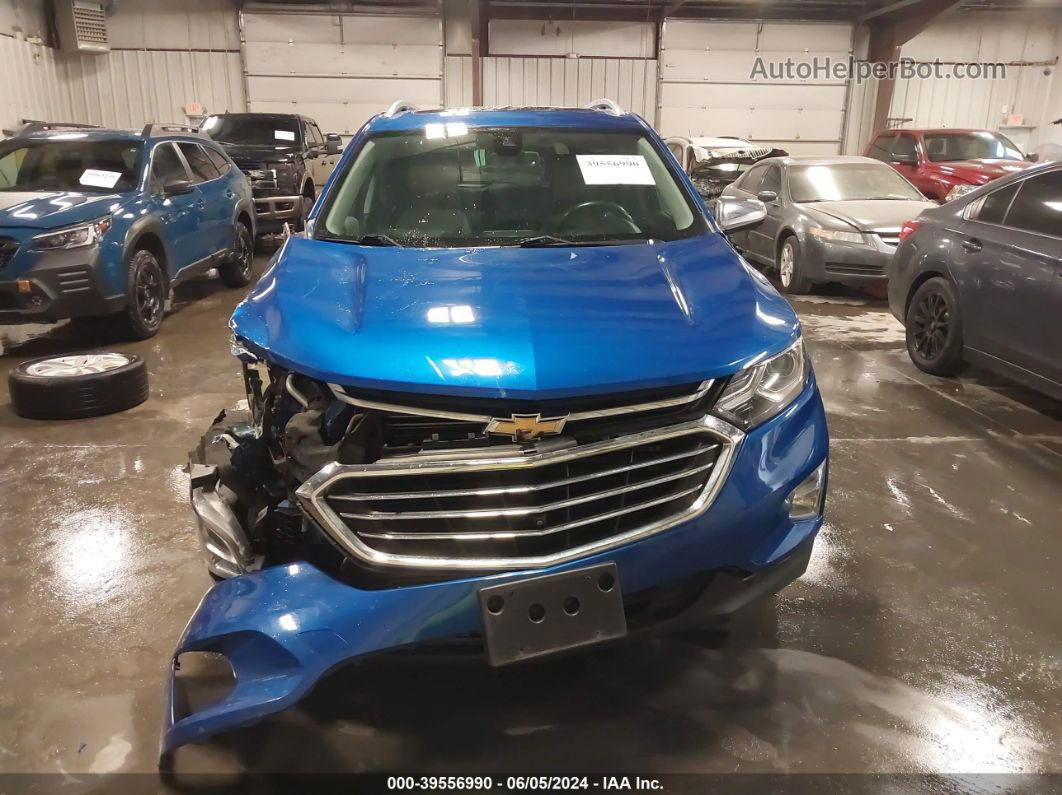 2019 Chevrolet Equinox Premier Blue vin: 3GNAXYEX6KS558247