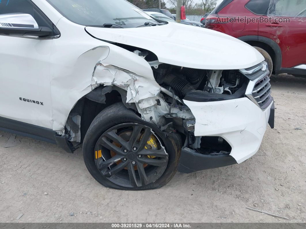 2019 Chevrolet Equinox Premier White vin: 3GNAXYEX6KS634811