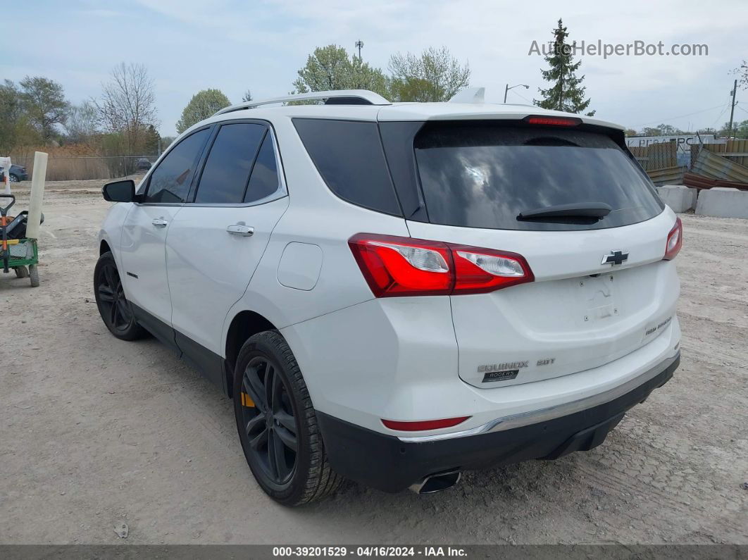 2019 Chevrolet Equinox Premier White vin: 3GNAXYEX6KS634811